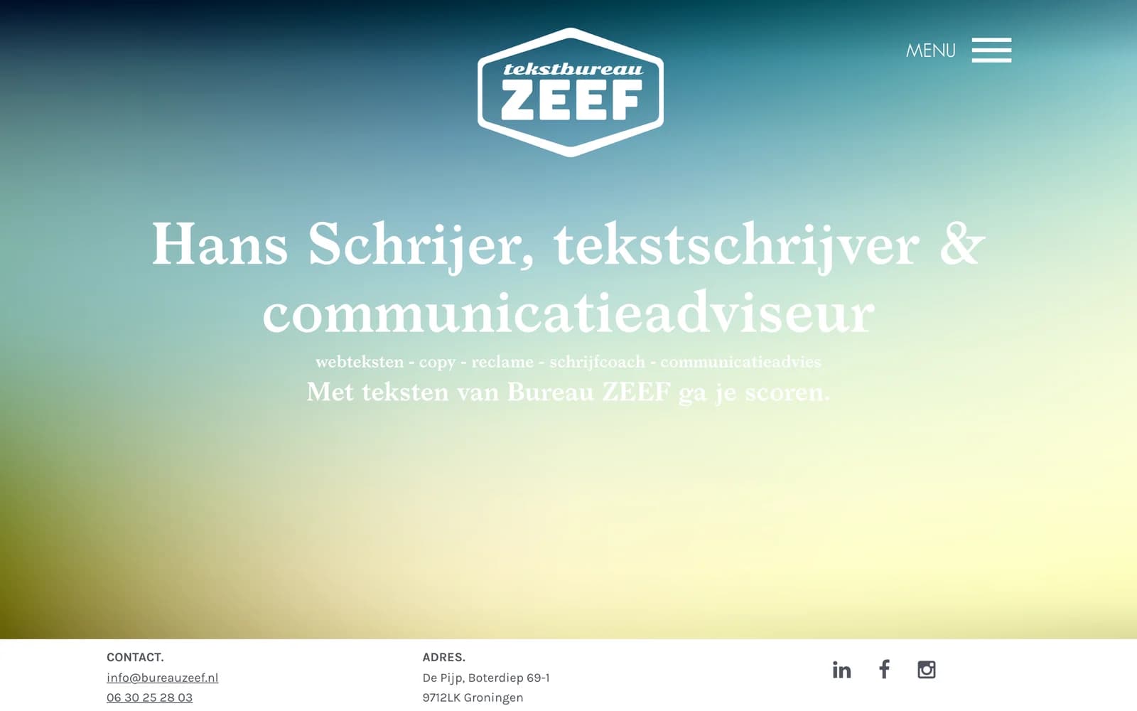 Tekstbureau Zeef