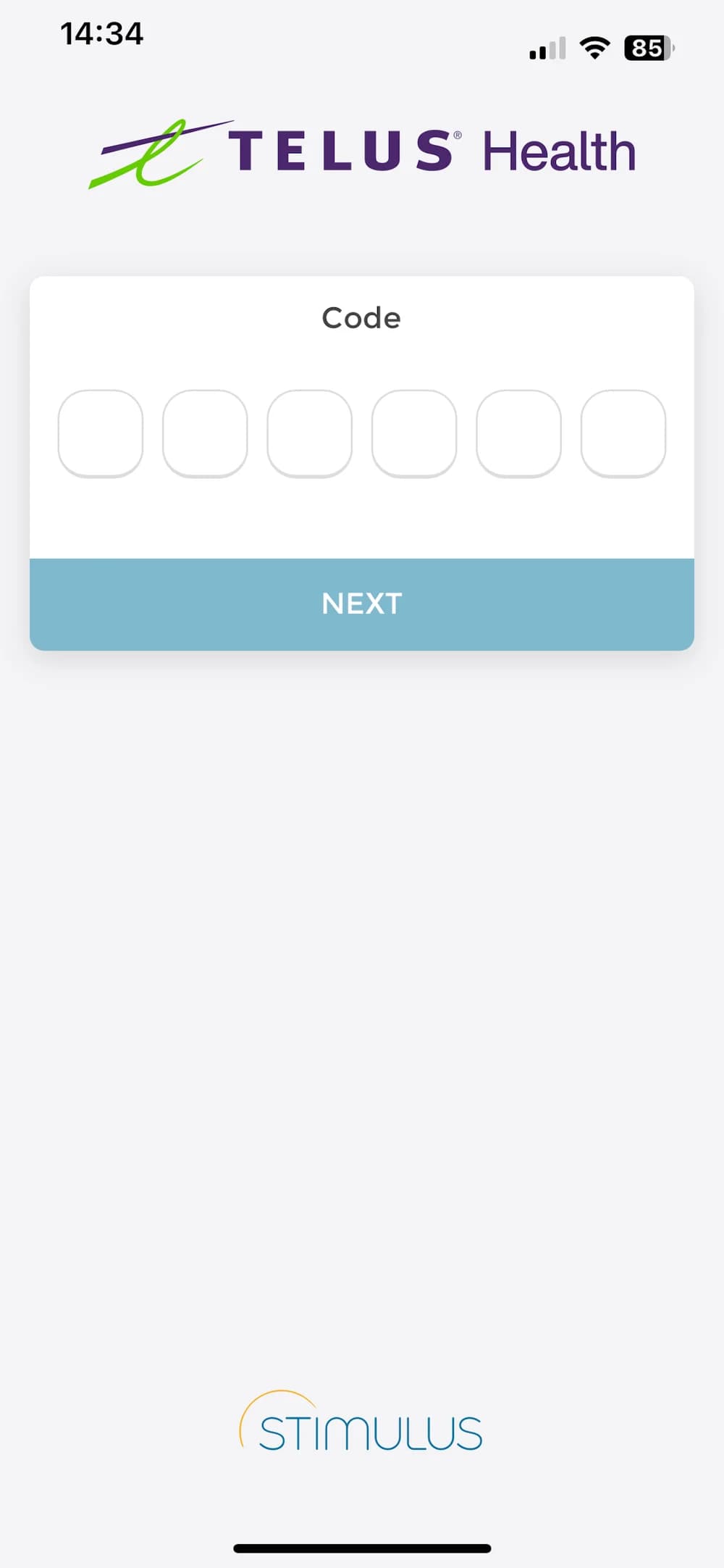 Signing in with an access code